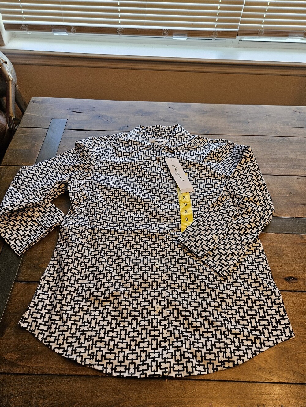 NWT Foxcraft Button Front